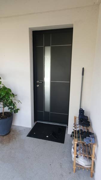 Porte d’entrée pose en neuf modèle LYRA 72 Salvetat - Saint - Gilles