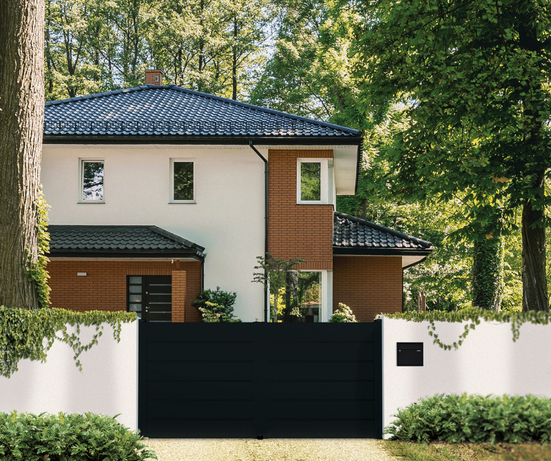 Portail aluminium OLFEN La Toulousaine posé par nos experts à Toulouse